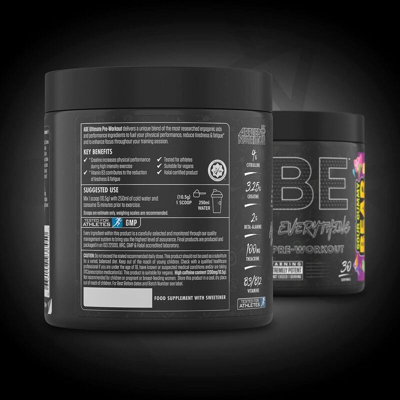 ABE - ALL BLACK EVERYTHING PRE-WORKOUT SOUR GUMMY BEAR 315G