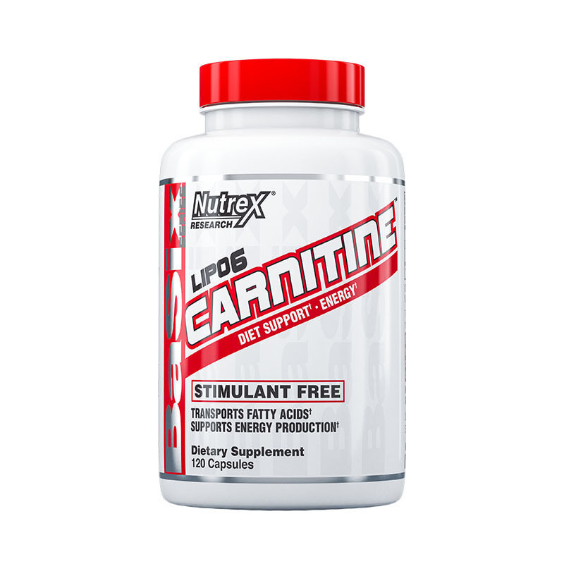 

NUTREX RESEARCH LIPO-6 CARNITINE DIET SUPPORT ENERGY 120 CAPS