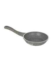 Life Smile 14cm Aluminium Non-Stick Round Mini Frying Pan with Lid, P7F14C, Grey