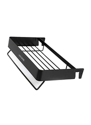 Life Smile Metal Kitchen Organizer, 93.7 x 32.9 x 55.5cm, Black