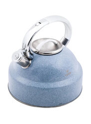 Life Smile 5L Stainless Steel Whistling Kettle, TK3-9B, Blue