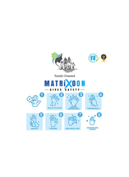 MatrixoOn Hand & Surface Sanitizer Gel, 3 x 250ml