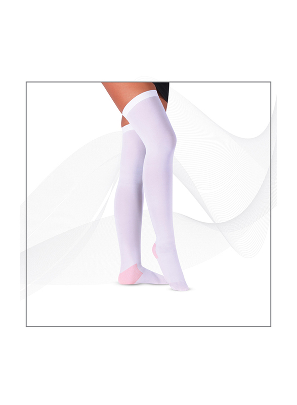 ABC Medical Antiembolizm Stocking, Size M, White