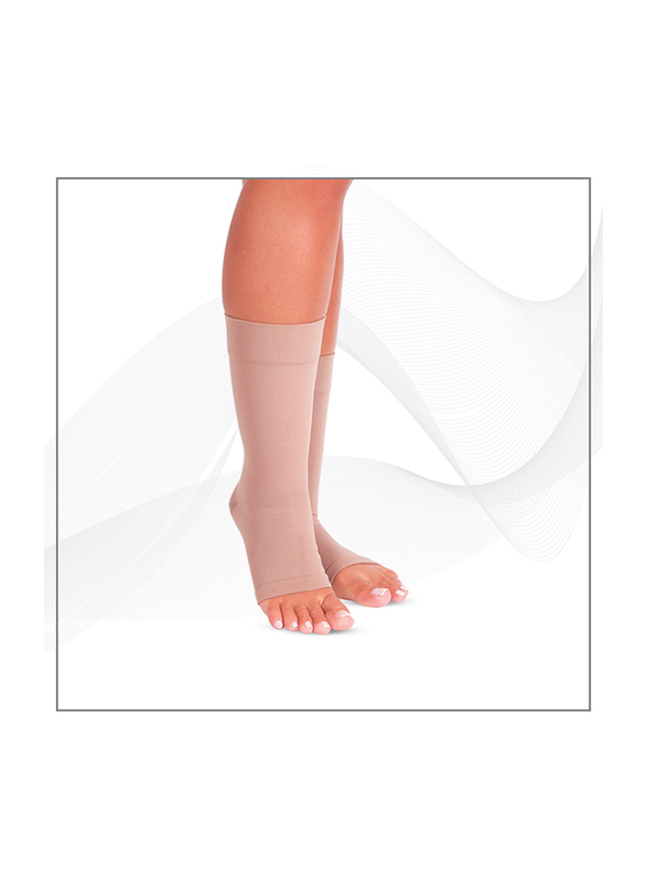 Varisocks Medical Compression Stocking, 22-34 mmHg, Size L, Beige