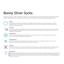 Bonny Silver ACTIVE   Sneaker Socks