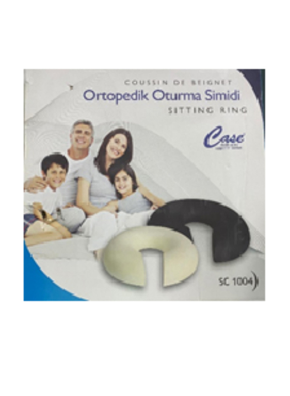 Case Ortopedik Oturma Simidi Medical Sitting Ring, White