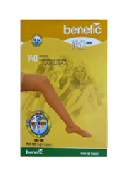 Benefic Medical Compression Stocking, 18-24 mmHg, Size XL, Beige