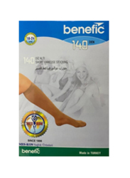 Benefic Medical Compression Stocking, 18-24 mmHg, Size L, Beige