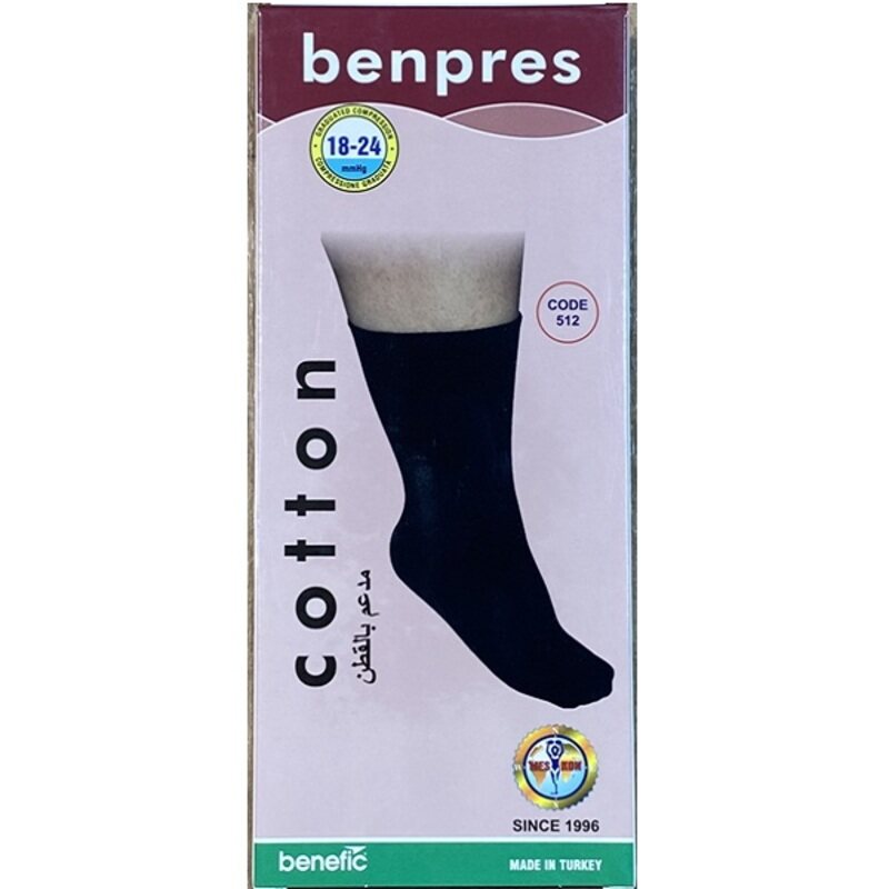 

Mes-Kon Benpres Cotton Stocking 18-24 mmHg Socks ) Presser Patients