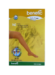 Benefic Medical Compression Stocking, 18-24 mmHg, Size XL, Beige