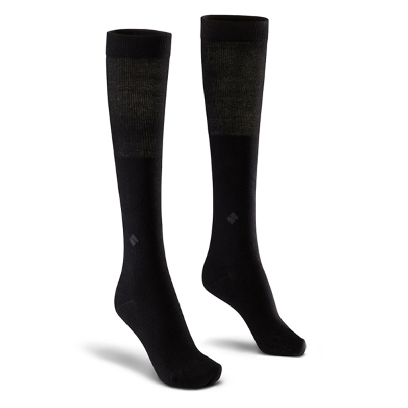 Diabetic Knee High Silver Socks