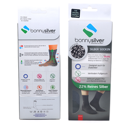 Silver Diabetic Socks - Full Protection