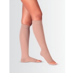 Infragenual Opened Toe  Stocking  , Short compression stockings o for varicose veins 22-34 mmHg ( Knee Short Stocking ) Socks