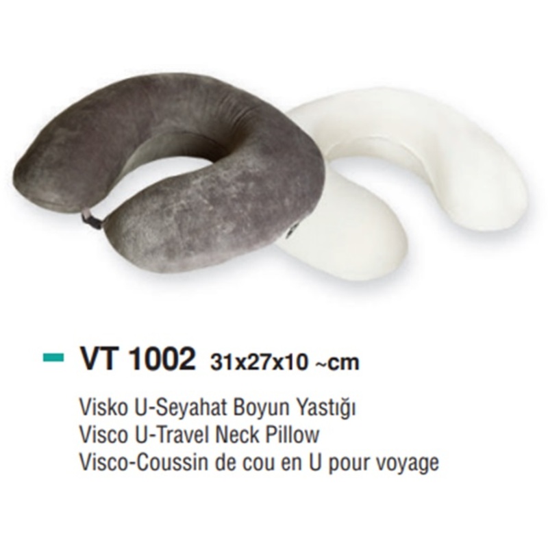 Visco U -Travel Neck Pillow