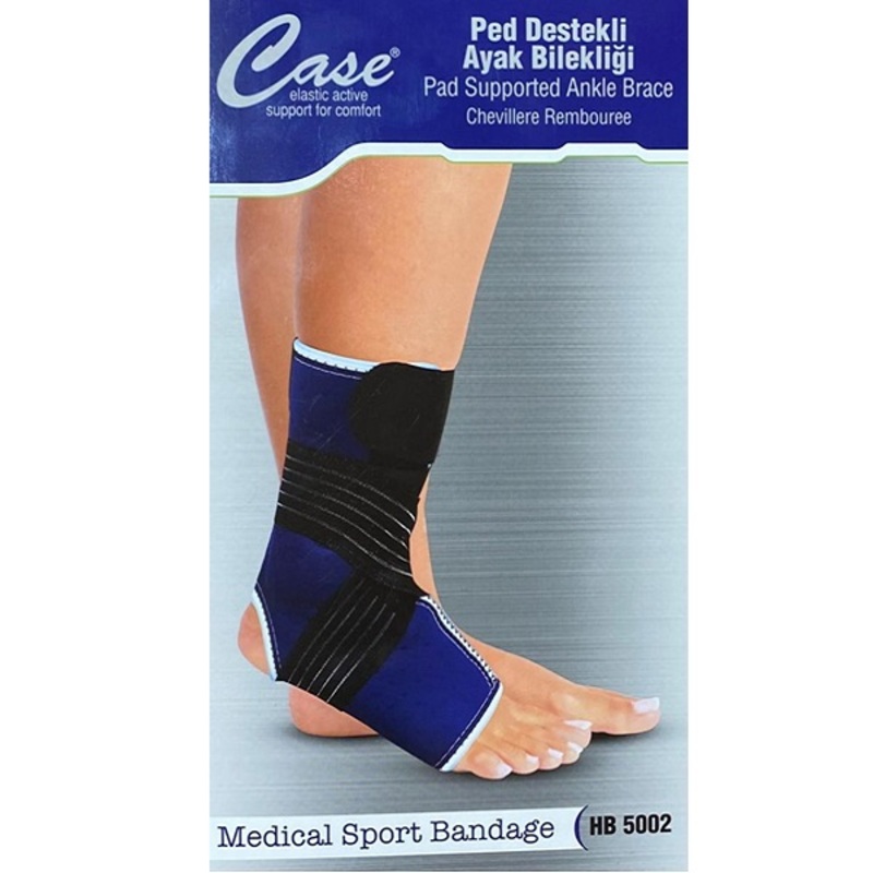 Pad Supported Ankle Brace