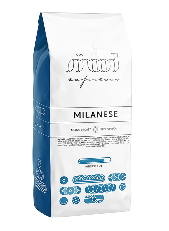 Mood Espresso Milanese Roasted Coffee Beans, 1000g