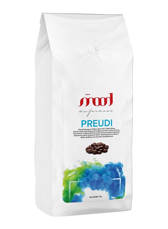 Mood Espresso Perudi Roasted Coffee Beans, 1000g