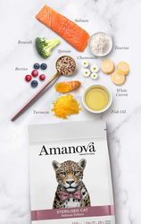 Amanova Dry Sterilized Cat Salmon Deluxe, 300g
