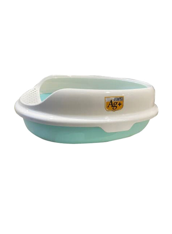 

Nutrapet Small Open Cat Toilet, Blue