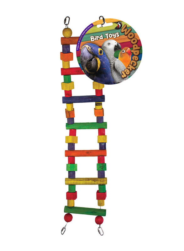 

Woodpecker 17x 13 x 91cm Up & Beyond Bird Toy, Small, Multicolour
