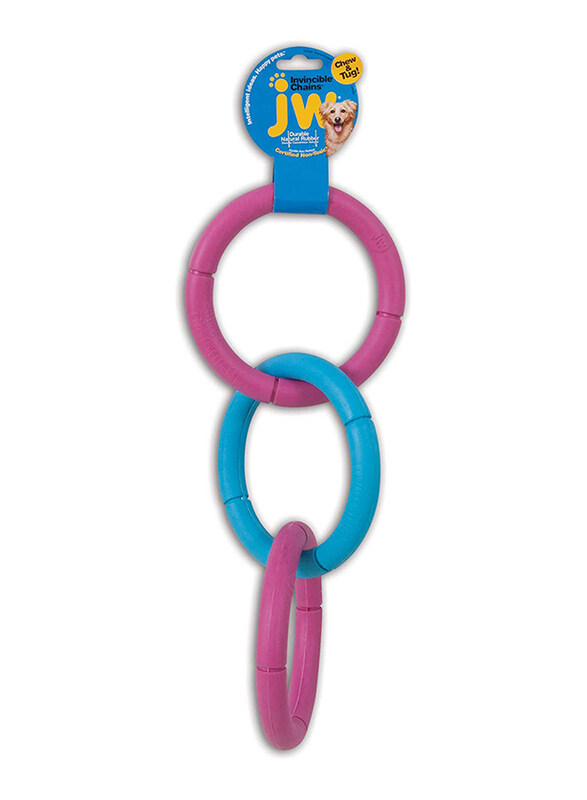 

JW Dog Toys, Large, Pink/Blue