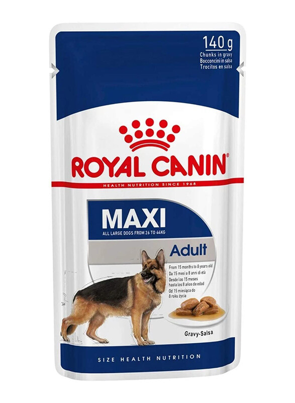 

Royal Canin Size Health Nutrition Maxi Adult Dog Wet Food, 10 x 140g