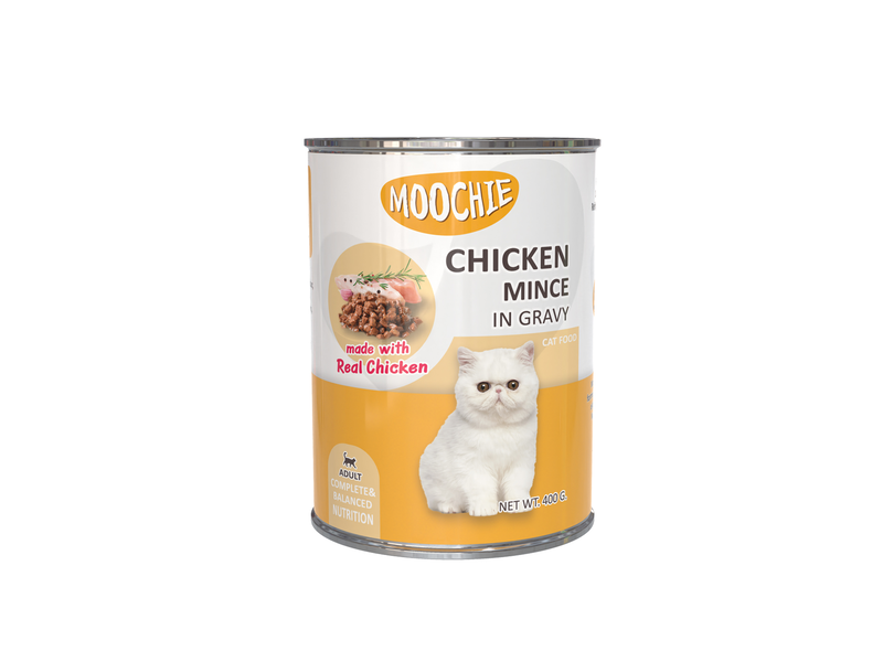 

Moochie Mince With Chicken Cat Wet Food Can 400g-Pack of 6