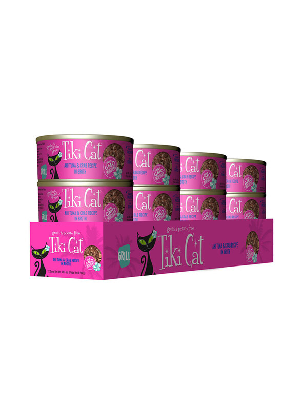 

Tiki Cat Grill Tuna & Crab Surimi Recipe Pate 2.8 oz.