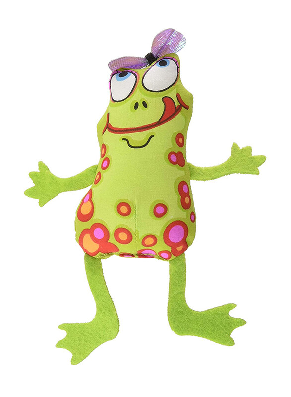 

Pet Stages Madcap Frog & Fly Toy for Cat, Green