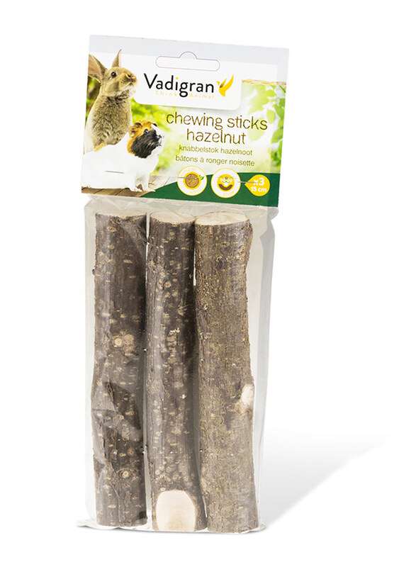 

Vadigran Hazelnut Chewing Sticks Dry Bird Food, 15cm x 3 Pieces