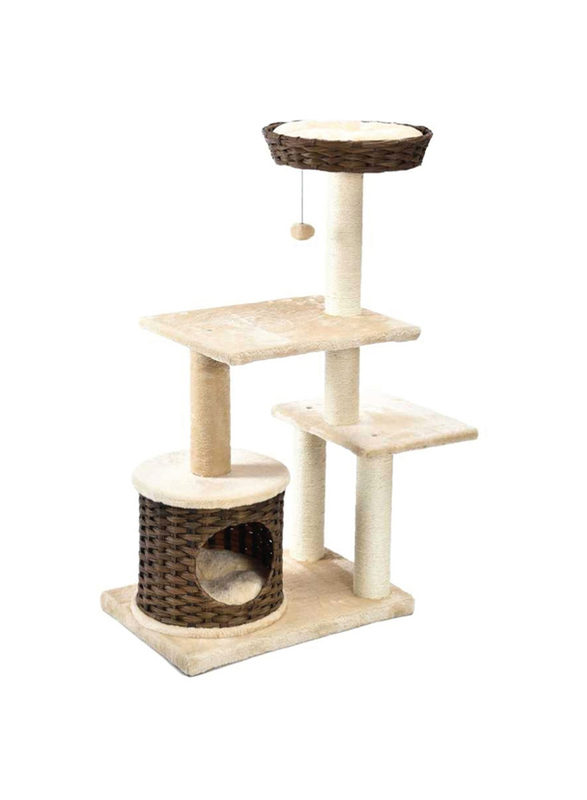 Nutrapet The Pad Cat Tower, Multicolour