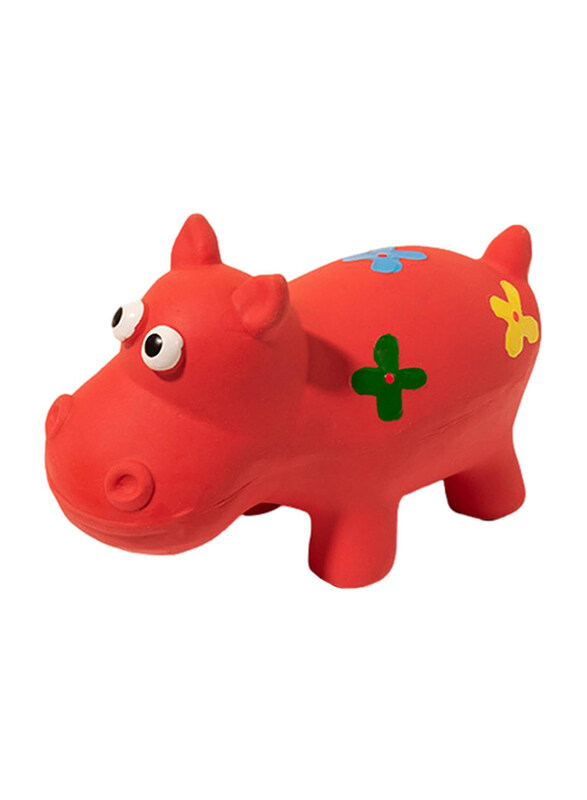 

Rubz Hippo Dog Toy, Assorted Colour