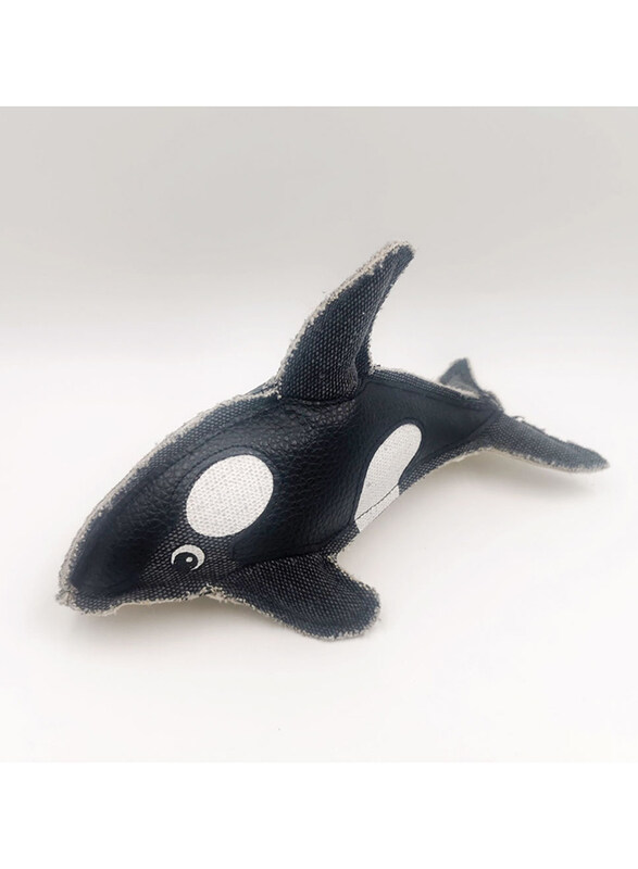 

NutraPet The Largest Whale for Dog, One Size, Black/White