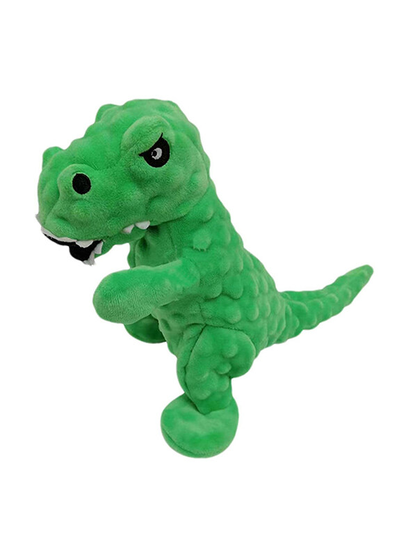 

Plush Pet Baby Dinosaur Dog Toy, Multicolour