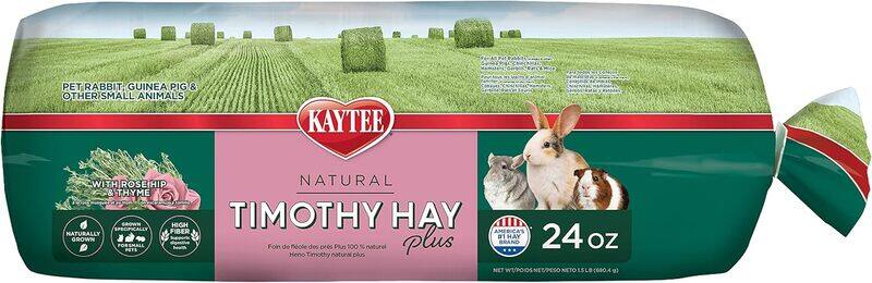 

Kaytee KT Timothy Hay Plus Rose & Thyme small Animal Food 6/24OZ/700g
