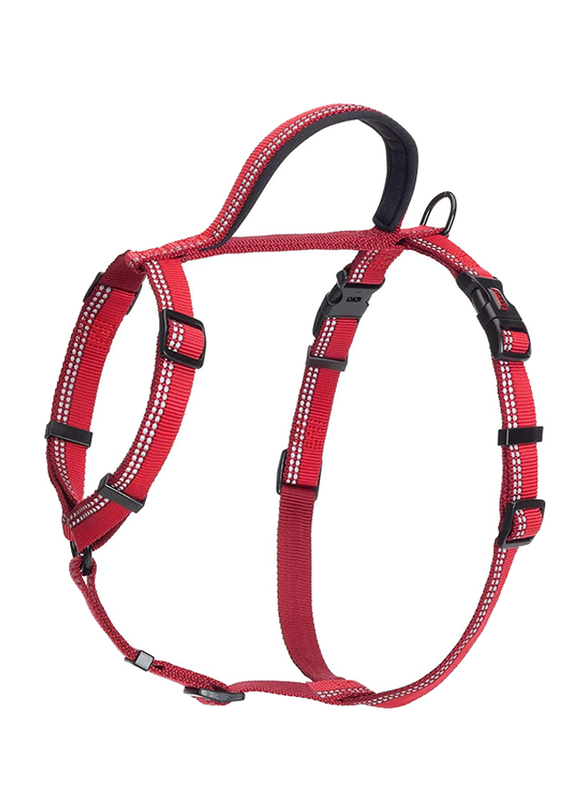 Company of Animals Halti Walking Dog Harness, Medium, Red