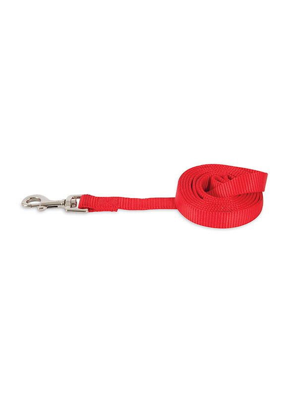 

Aspen Pet 3.8-60-inch Nylon Dog Lead, Red