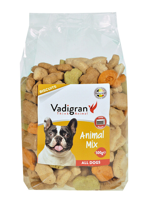 

Vadigran Snack Animal Mix Biscuits Dog Dry Food, 500g