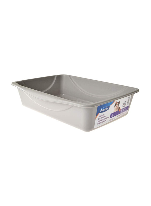 

Petmate Litter Pan, Small, Grey