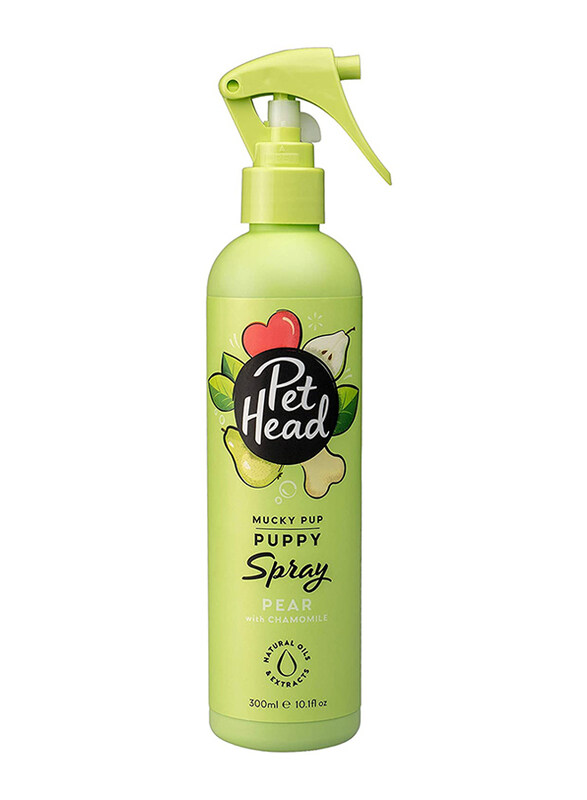 

Pet Head Mucky Pup Pear Puppy Spray with Chamomile, 300ml, Green