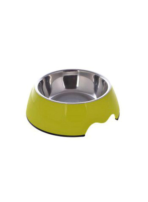 

Nutrapet 700ml Melamine Round Bowl, Large, Parrot Green