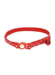 Coastal Safe Fashion Adjustable Breakaway Cat Collar, Red
