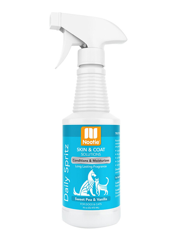

Nootie Sweet Pea & Vanilla Daily Spritz Dog & Cat Conditioner, 473ml, Blue