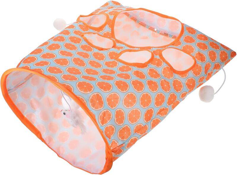 

Nutrapet Wild Catz Creepy Crinkle Polyester, Paper cracker Cat Toy 40 x 49.5cm