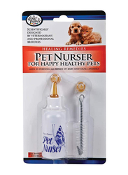 Four Paws Bottlle Dog Pet Nurser Kit, 59ml, White
