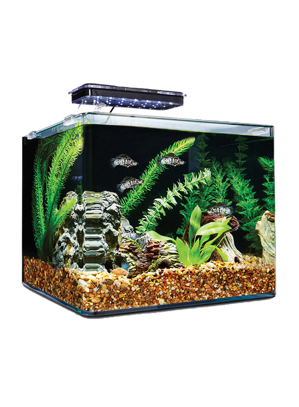 

Aqua Viu Curved Glass Fish Tanks, 25 Liters, 45 x 21 x 26 cm, Clear