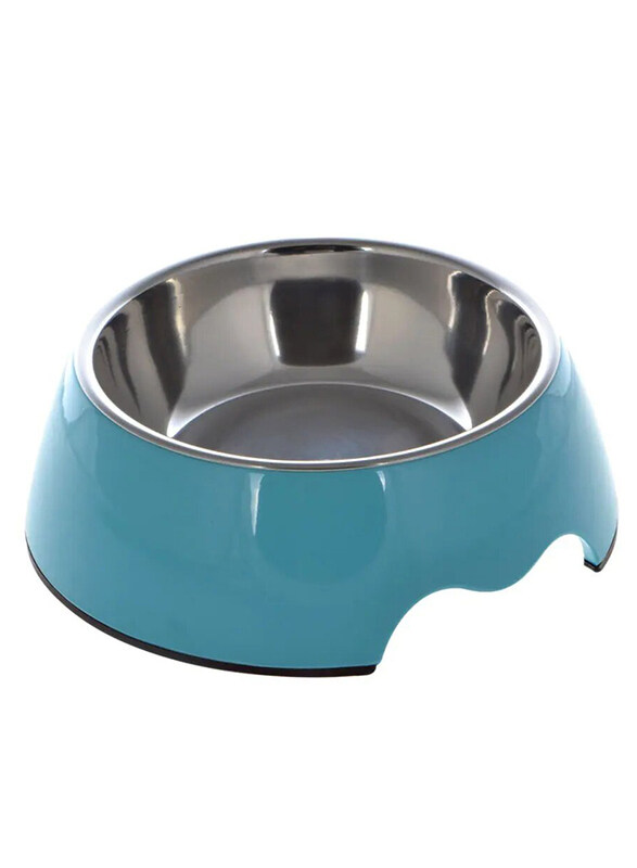 

Nutrapet 350ml Melamine Round Bowl, Medium, Sky Blue