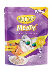 Moochie Tuna & Scallop Recipe In Jelly Cat Wet Food, 12 x 70g