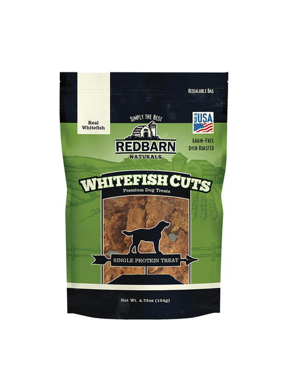 Red Barn Whitefish Cuts Treat Dog Dry Food, 134g