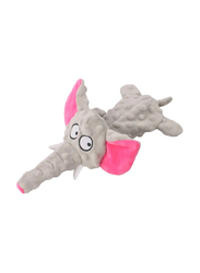 Plush Pet Swimming Elephant Dog Toy, Multicolour